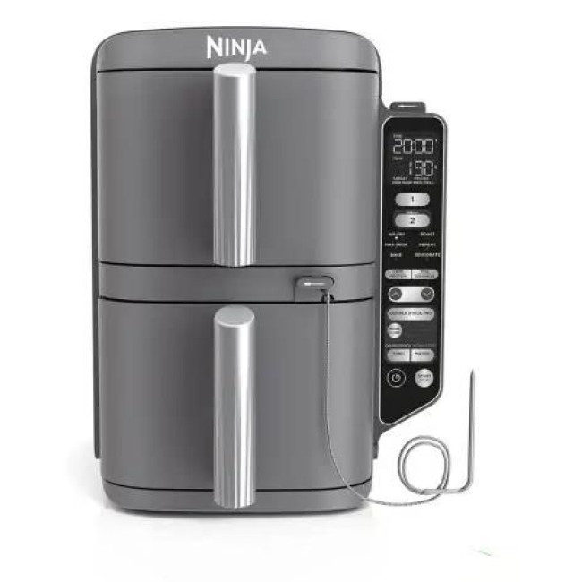 Мультипіч Ninja Double Stack XL 2-Level Hot Air Fryer 9,5 л with Smart Cook System SL451EU