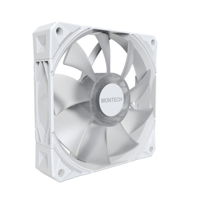 Набір із трьох вентиляторів для корпусу 120MM E28 ARGB 3 PACK (W) MONTECH