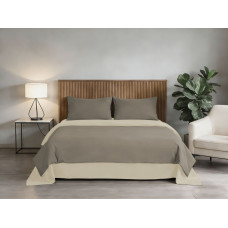 Комплект постільної білизни Soho Полуторний 150х200 см Coffe/Beige