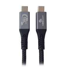 Кабель USB  3.2 Gen2*2 20Gbps, 100W(20V5A), 4K60Hz, C-тато/C-тато, 1,5 м, преміум