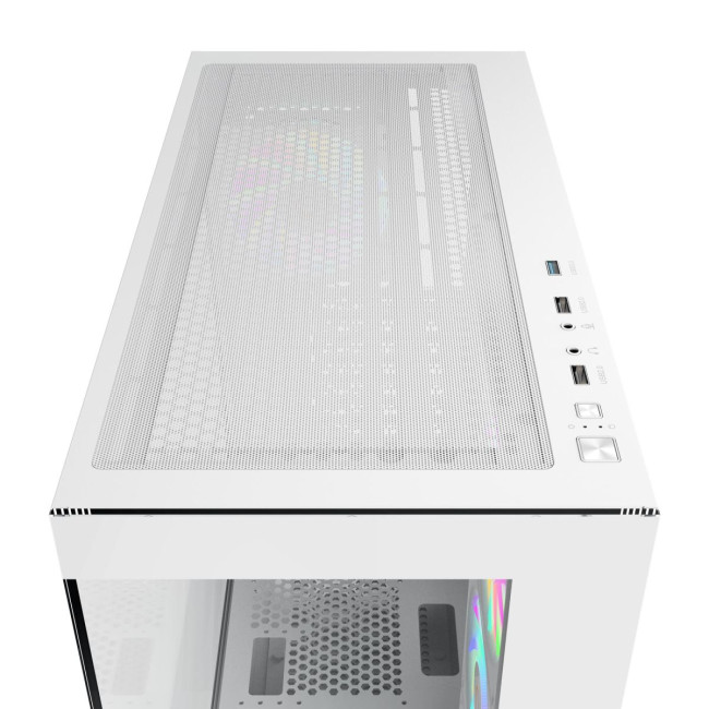 Корпус для комп'ютера ATX W/O PSU GAMMA C72 WH ARGB (GAMMA-C72-WHD400XX-GL) OCYPUS