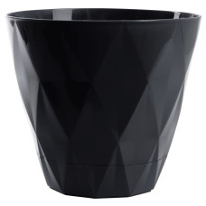 Горщик для квітів Violet House 0198 PRIZMA DARK GREY 1.5 л