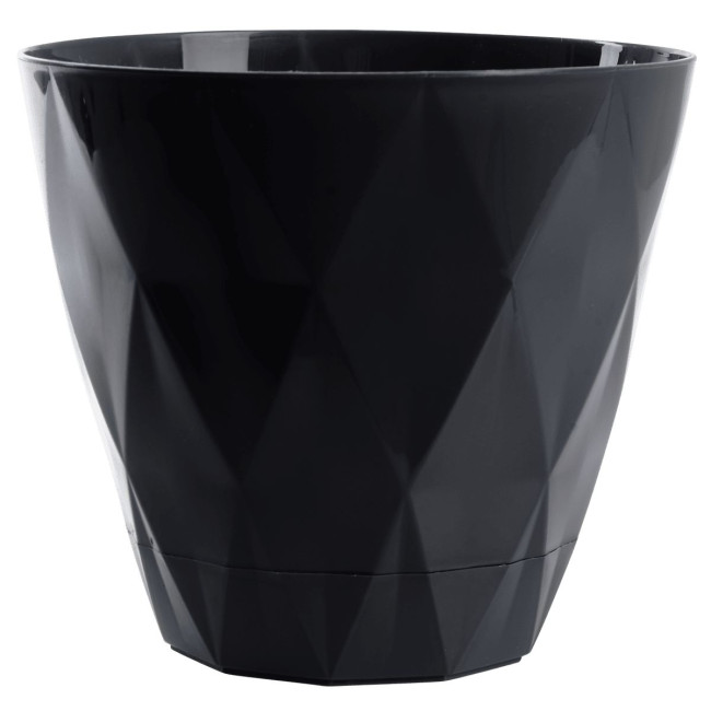 Горщик для квітів Violet House 0198 PRIZMA DARK GREY 1.5 л