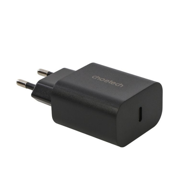 Мережевий зарядний пристрій, GaN, USB-C, 25Вт, QC3.0/PD/PPS