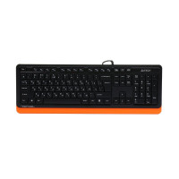 Клавіатура Fstyler Sleek MMedia Comfort, USB, помаранчевий