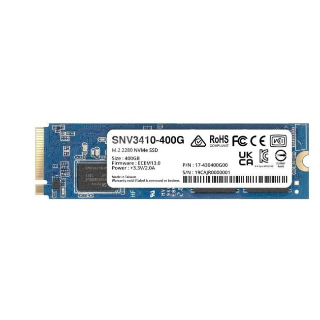 Твердотільний запам’ятовувальний пристрій накопичувач (SSD) M.2 2280 400GB SNV3410-400G SYNOLOGY