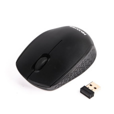 Миша бездротова, USB, 1200 dpi, чорнa
