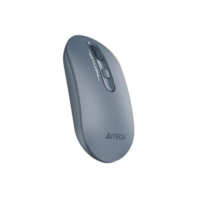 Миша бездротова Fstyler, USB, 2000 dpi, попелясто-синій
