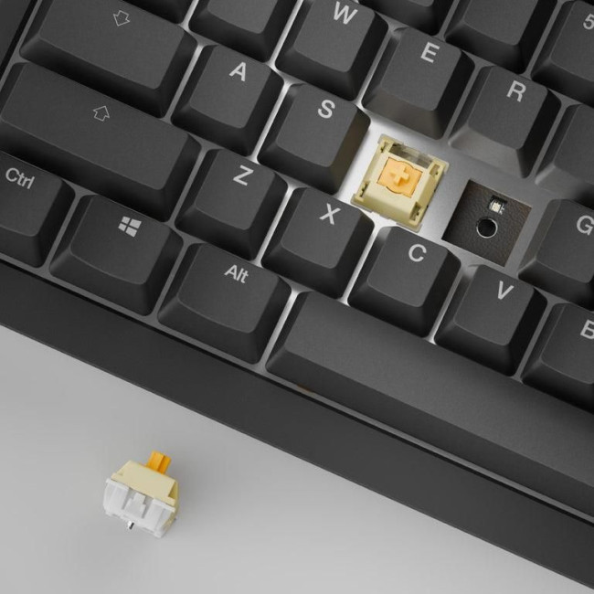 Клавіатура бездротова Ducky One X Wireless магнітні перемикачі, чорний