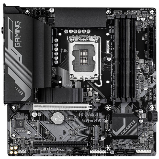Материнська плата B760 S1700 MATX B760M G X WF6E GEN5 GIGABYTE