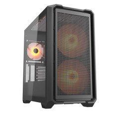 Ігровий корпус 2*160 mm ARGB Fan Pre-installed, Type C x 1, USB3.0 x2, Audio x 1