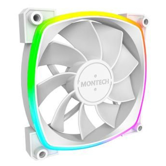 Корпусний вентилятор 120MM RX120 PWM WHITE MONTECH