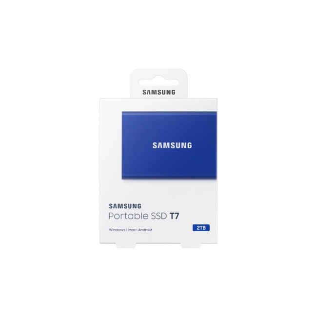 Твердотільний запам’ятовувальний пристрій накопичувач (SSD) USB3.1 2TB EXT. T7 MU-PC2T0H/WW SAMSUNG