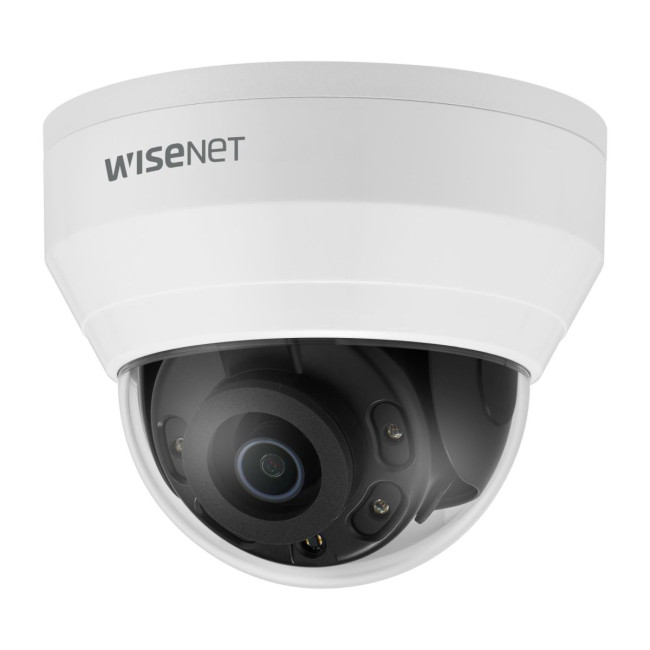 Камера мережева купольна 5MP 2.8mm fixed focal lens (104°) QND-8010R HANWHA