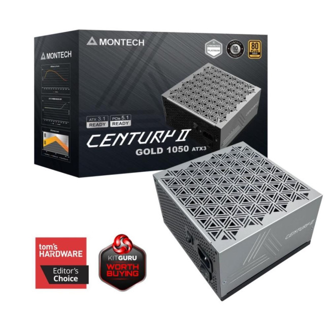 Блок живлення ATX 1050W CENTURY II 1050 MONTECH