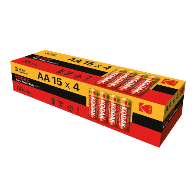 Батарейка Kodak EXTRA HEAVY DUTY R 6 коробка 1x4