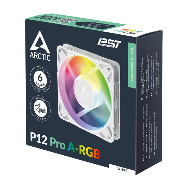 Корпусний вентилятор 120MM P12 PRO A-RGB WHT ACFAN00311A ARCTIC