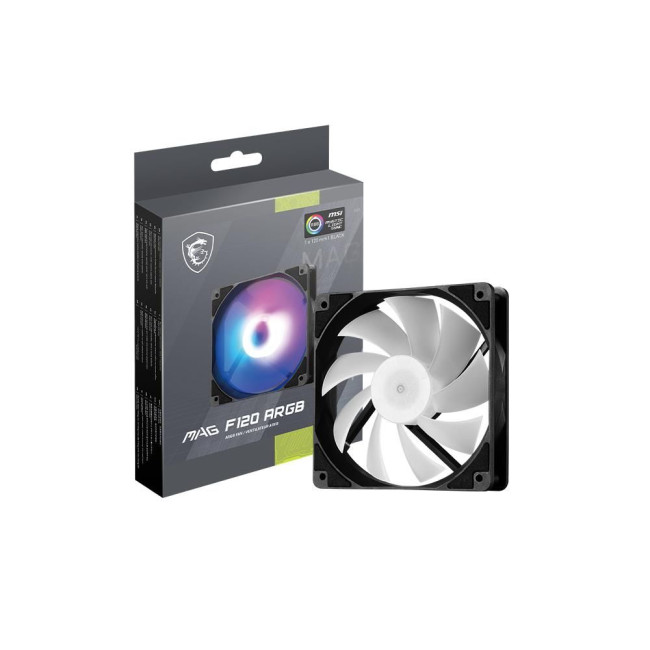Корпусний вентилятор 120MM MAG F120 ARGB-1B MSI
