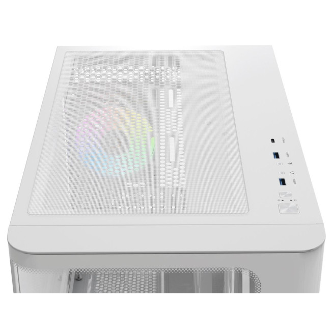 Корпус для комп'ютера IOTA C70 WH CURVE ARGB DIGITAL (IOTA-C70-WHD400CD-GL) OCYPUS