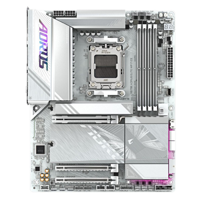 Материнська плата AMD X870E SAM5 ATX X870E A ELITE WF7 ICE GIGABYTE