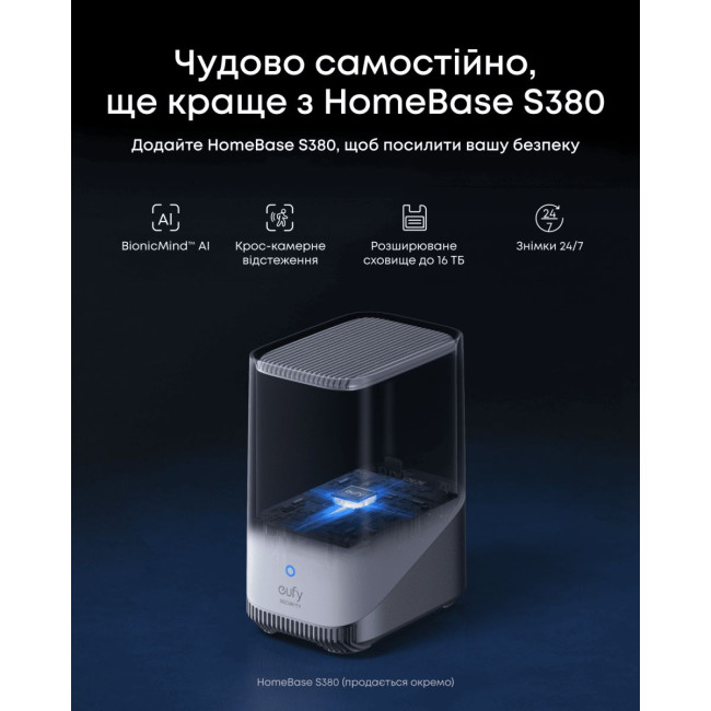 IP-камера Eufy S4 Black+White