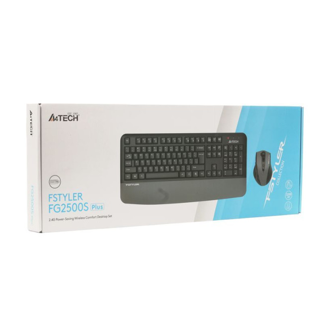 Комплект бездротовий Fstyler клавіатура+миша безшумна, USB