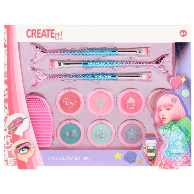 Набір тіней для повік Create IT! з пензликами