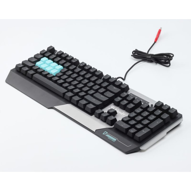 Клавіатура ігрова, LK оптико-механічна, Ice Blue підсвічування, USB