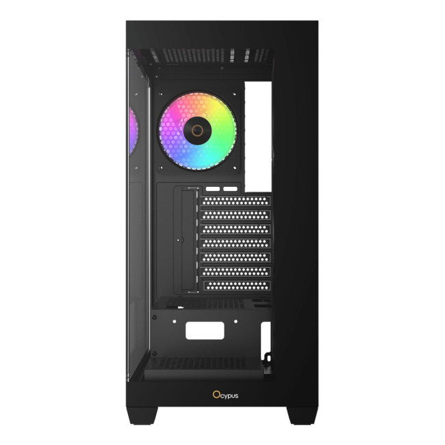 Корпус для комп'ютера ATX W/O PSU GAMMA C72 BK ARGB (GAMMA-C72-BKD400XX-GL) OCYPUS
