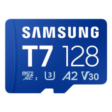 Карта пам’яті SAMSUNG MICRO SDXC T7 128GB, U3, V30, A2 до 170 Мб/с