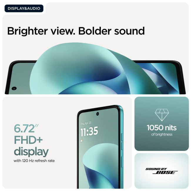 Мобільний телефон MOTO G57 POWER 8/256 CYAN PBAH0007RS MOTOROLA