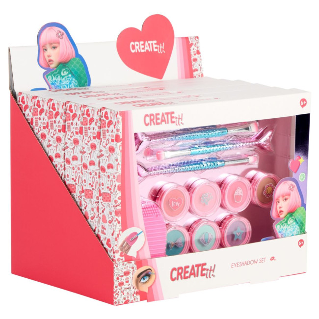 Набір тіней для повік Create IT! з пензликами