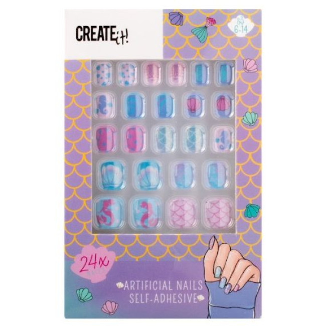 Набір накладних нігтів Create IT! MERMAID в асортименті (84609)