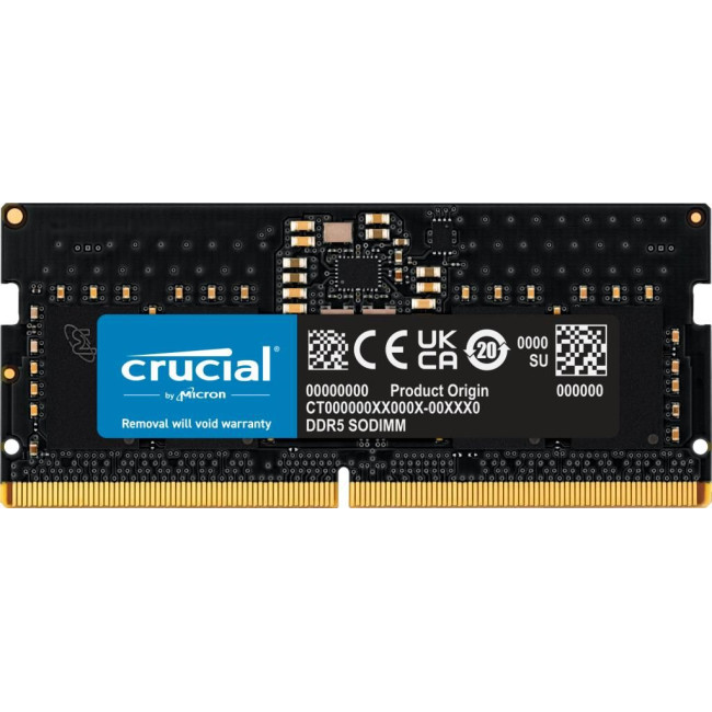 Модуль пам'яті 8GB DDR5-5600 SO CT8G56C46S5 CRUCIAL