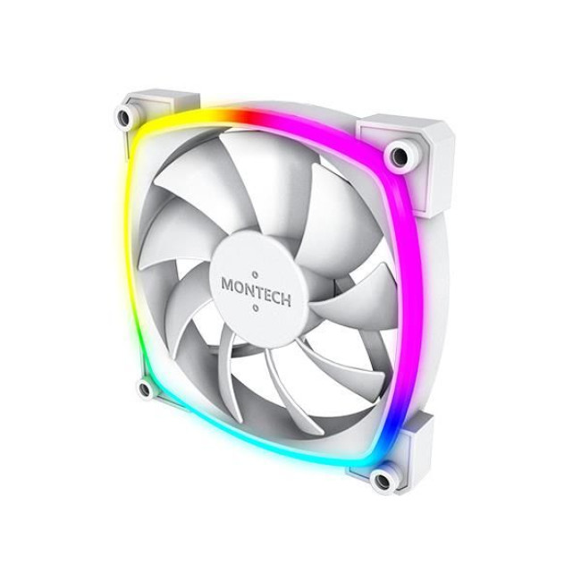 Корпусний вентилятор 120MM AX120 PWM WHITE MONTECH