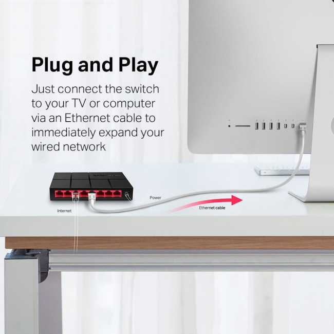 Коммутатор MERCUSYS MS108G 8 PORT 10/100/1000M