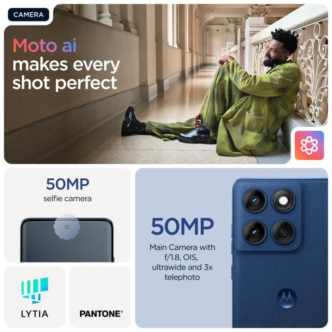 Мобільний телефон MOTO EDGE 60 12/256 SEA PB7H0018PL MOTOROLA
