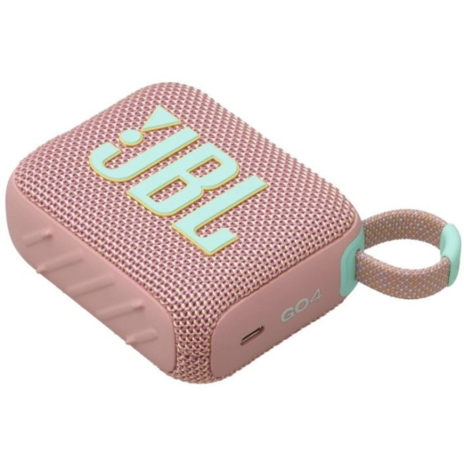 Портативна акустика JBL Go 4 Pink (JBLGO4PINK)
