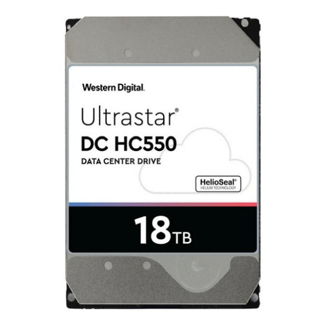 Запам’ятовувальний пристрій на жорстких дисках HDD SATA 18TB 7200RPM 6GB/S 512MB DC HC550 0F38459 WD