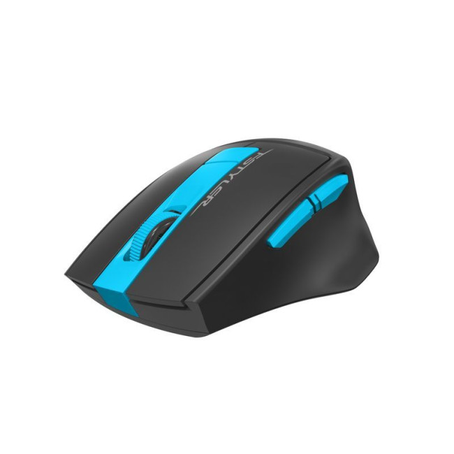 Миша бездротова безшумна Fstyler, USB, 2000 dpi, синій