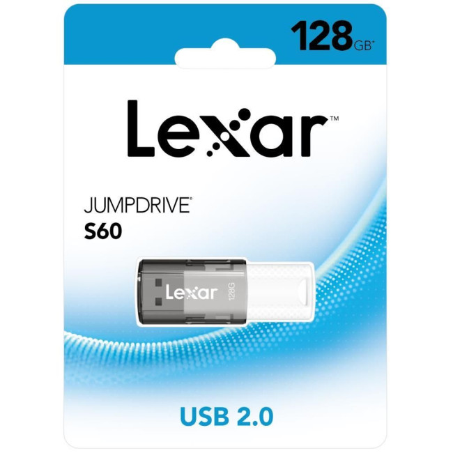 Флеш-пам'ять (накопичувач USB) USB2 128GB S60 LJDS060128G-BNBNG LEXAR