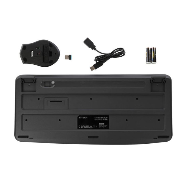 Комплект бездротовий Fstyler клавіатура+миша безшумна, USB