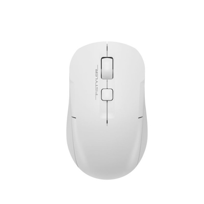 Миша бездротова Fstyler, 2.4 ГГц, вбудований акумулятор, 2000 dpi, білий