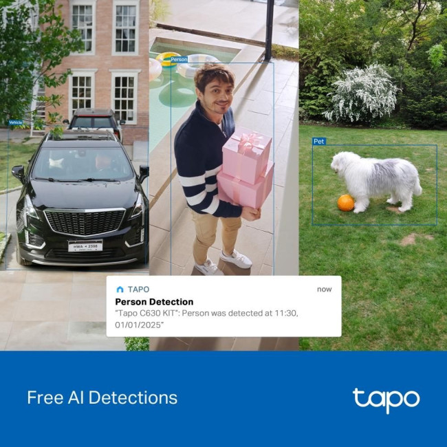 Камера відеоспостереження (комплект) TP-LINK Tapo C630 KIT