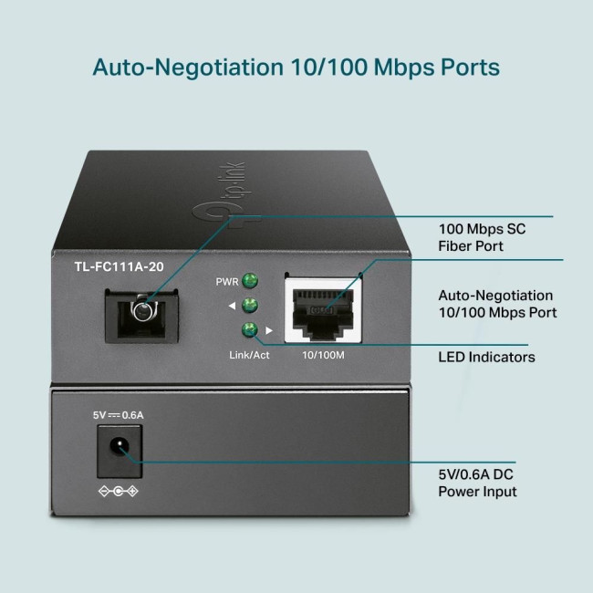 WDM медіаконвертер , FC111A-20 TP-LINK