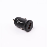 Зарядний пристрій від автомобільного прикурювача (швидка зарядка Qualcomm) 5V/3A-9V/2A-12V/1.5A, чорний