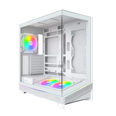 CASE MIDITOWER ATX W/O PSU/WHITE SKY 3 (W) MONTECH
