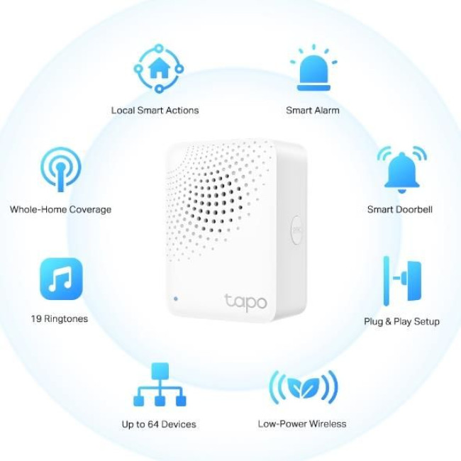 Розумний хаб із дзвінком, Tapo H100 TP-LINK