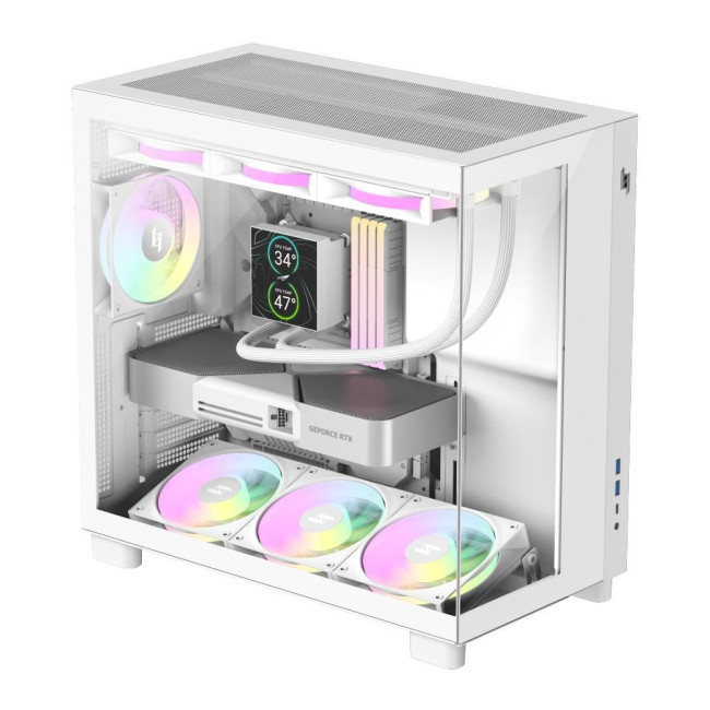 Корпус для комп'ютера ATX W/O PSU NEX C53 WH GAMEMAX