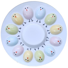 Блюдо для яєць LED Easter Chicken, 12 секцій, 26.5см